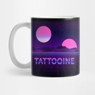 Tatooine Retro 80s Mug